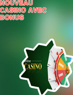 Bonus d'inscription casino en ligne
