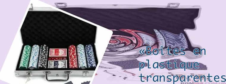 Mallette de jeux de casino